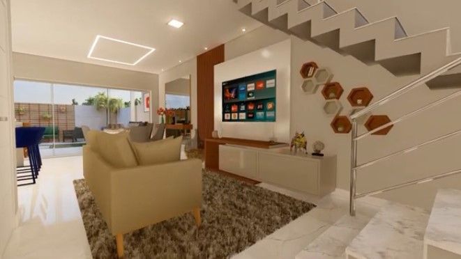 Casa sobrado em condomínio, 3 dormitórios, 1 suíte, 2 vagas, Bairro Parque da Matriz — foto 2