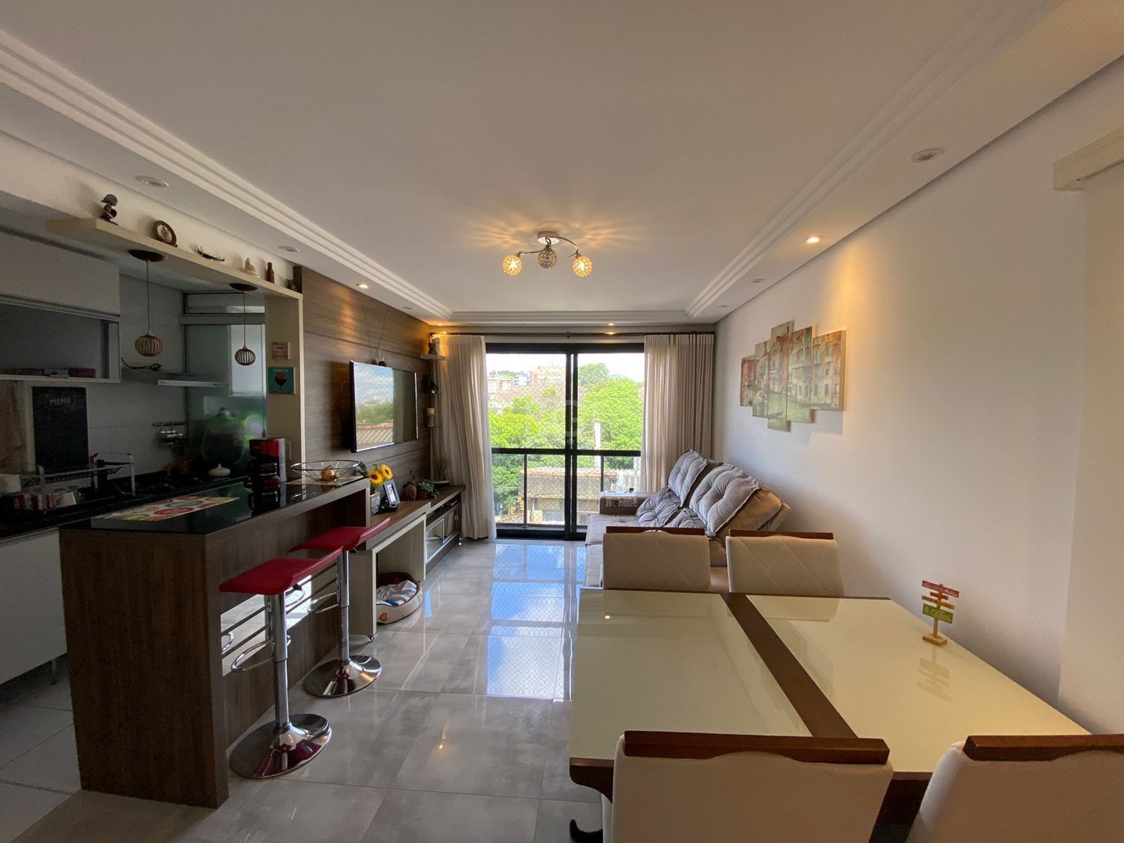 Apartamento de 1 dormitório mobiliado no bairro santana