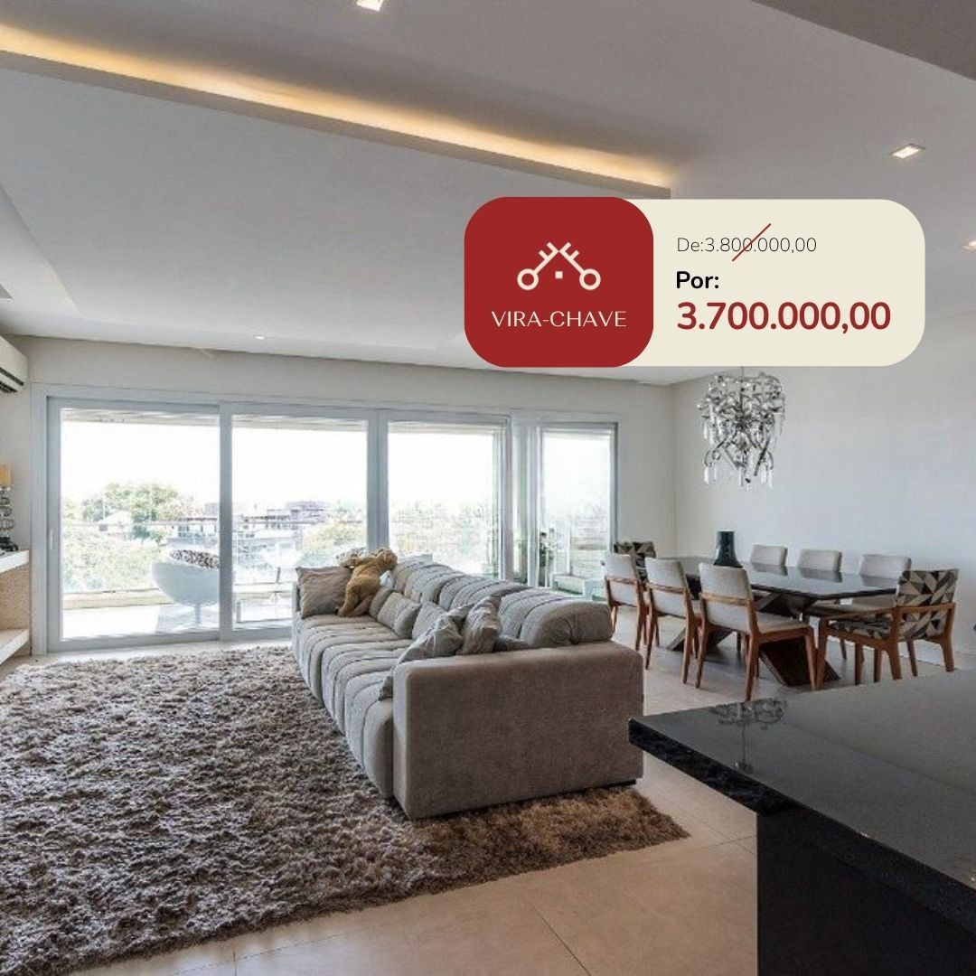 Cobertura para Venda - 319.17m², 3 dormitórios, sendo 3 suites, 4 vagas - Cristal