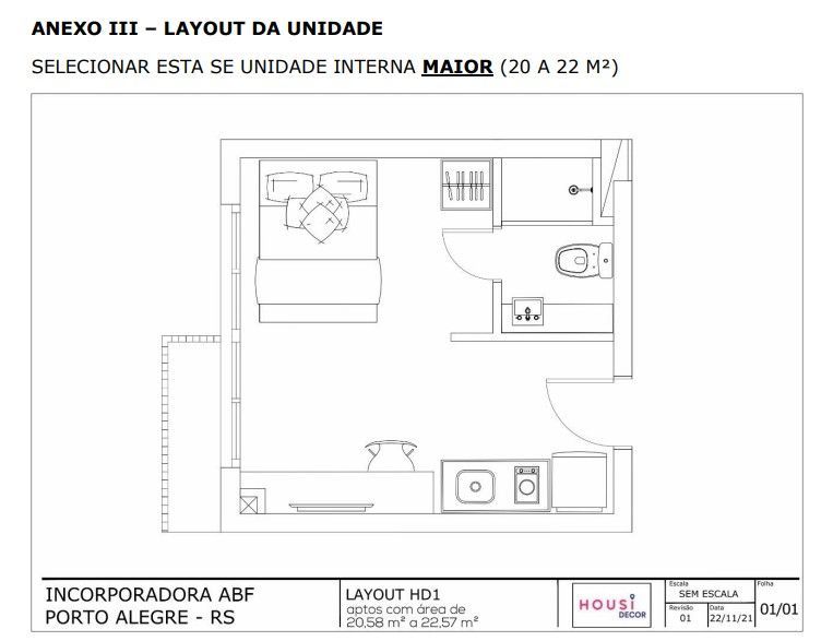 Apartamento à venda, 24m² - Foto 11