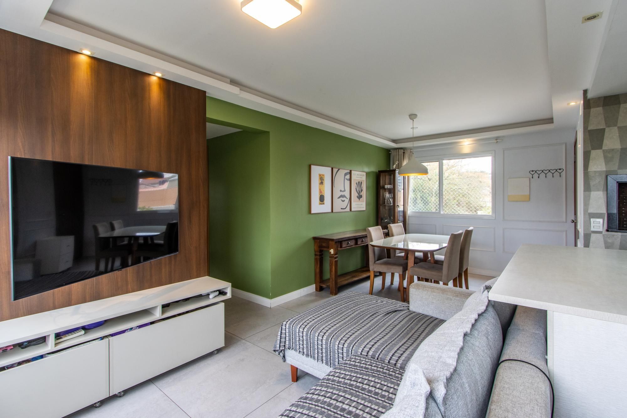 Apartamento 3 dormitórios semimobiliado junto ao Zaffari da Otto Niemeyer