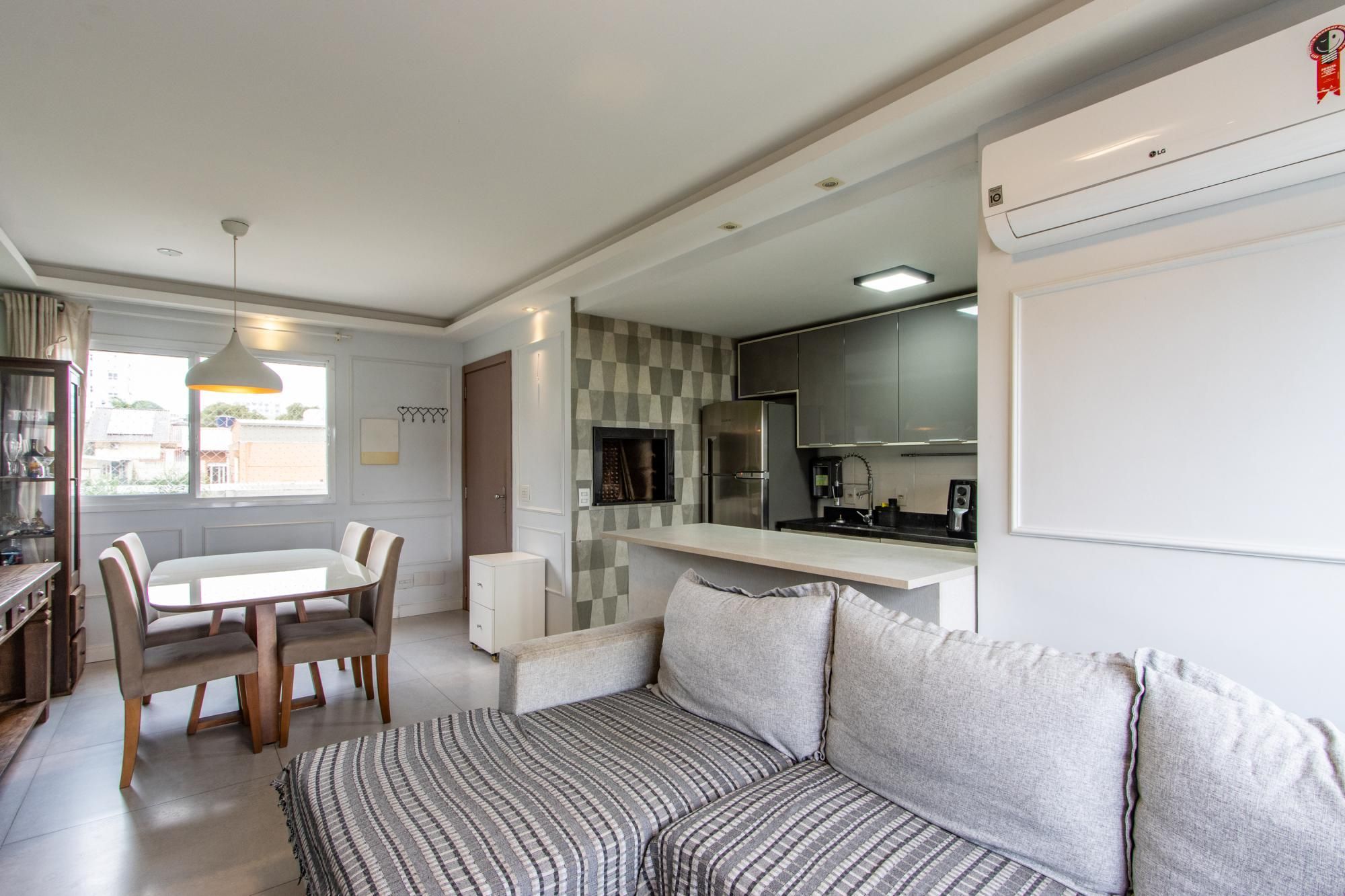 Apartamento 3 dormitórios semimobiliado junto ao Zaffari da Otto Niemeyer