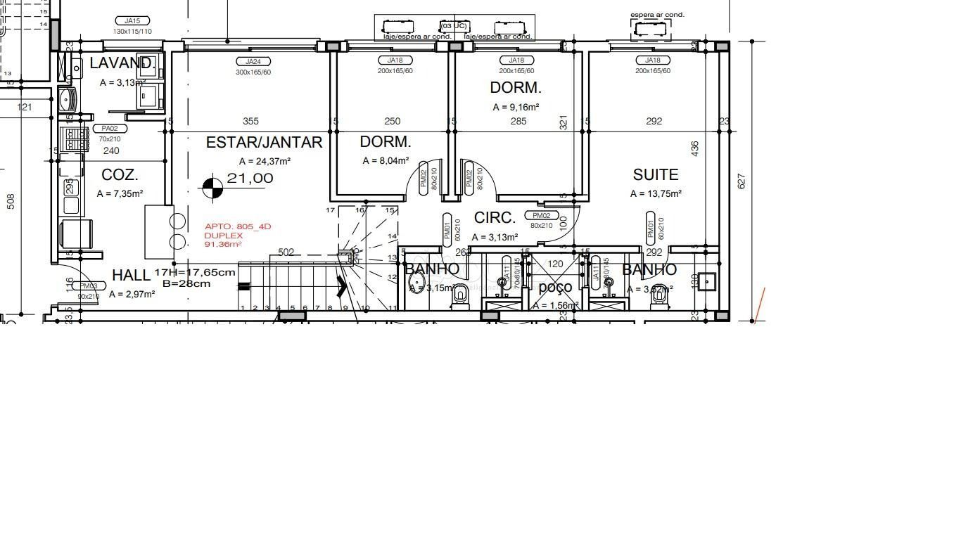 Cobertura, 4 quartos, 199 m² - Foto 3