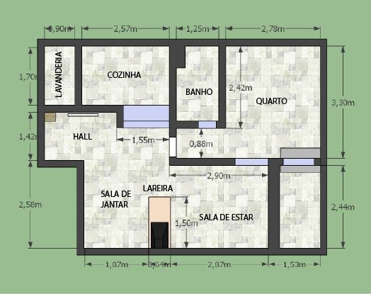 Apartamento, 1 quarto, 49 m² - Foto 20