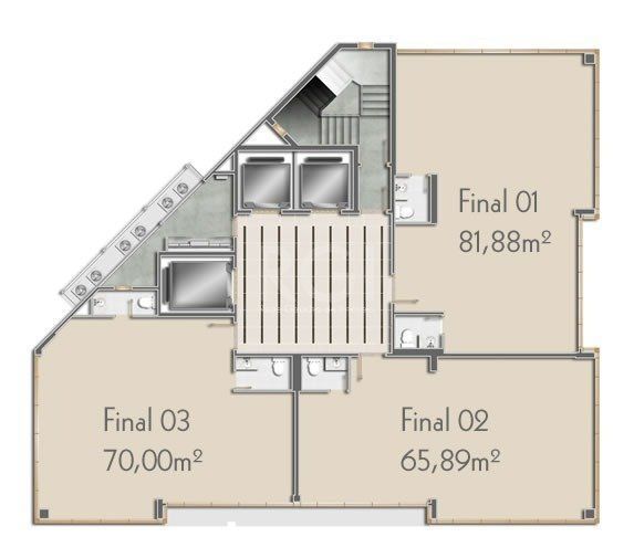 Conjunto Comercial-Sala à venda, 65m² - Foto 7