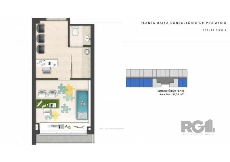 Sala-Conjunto, 34 m² - Foto 8