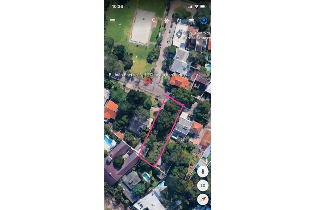 Terreno no bairro Chácara das Pedras
