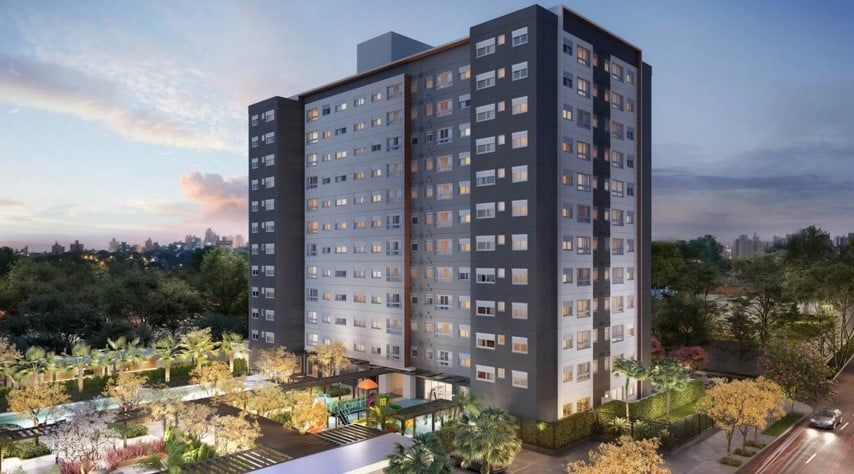 Apartamento 3 dormitórios no bairro Central Parque
