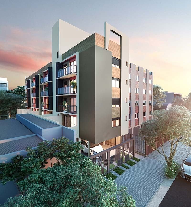 Apartamento 2 dormitórios no bairro Santa Cecília