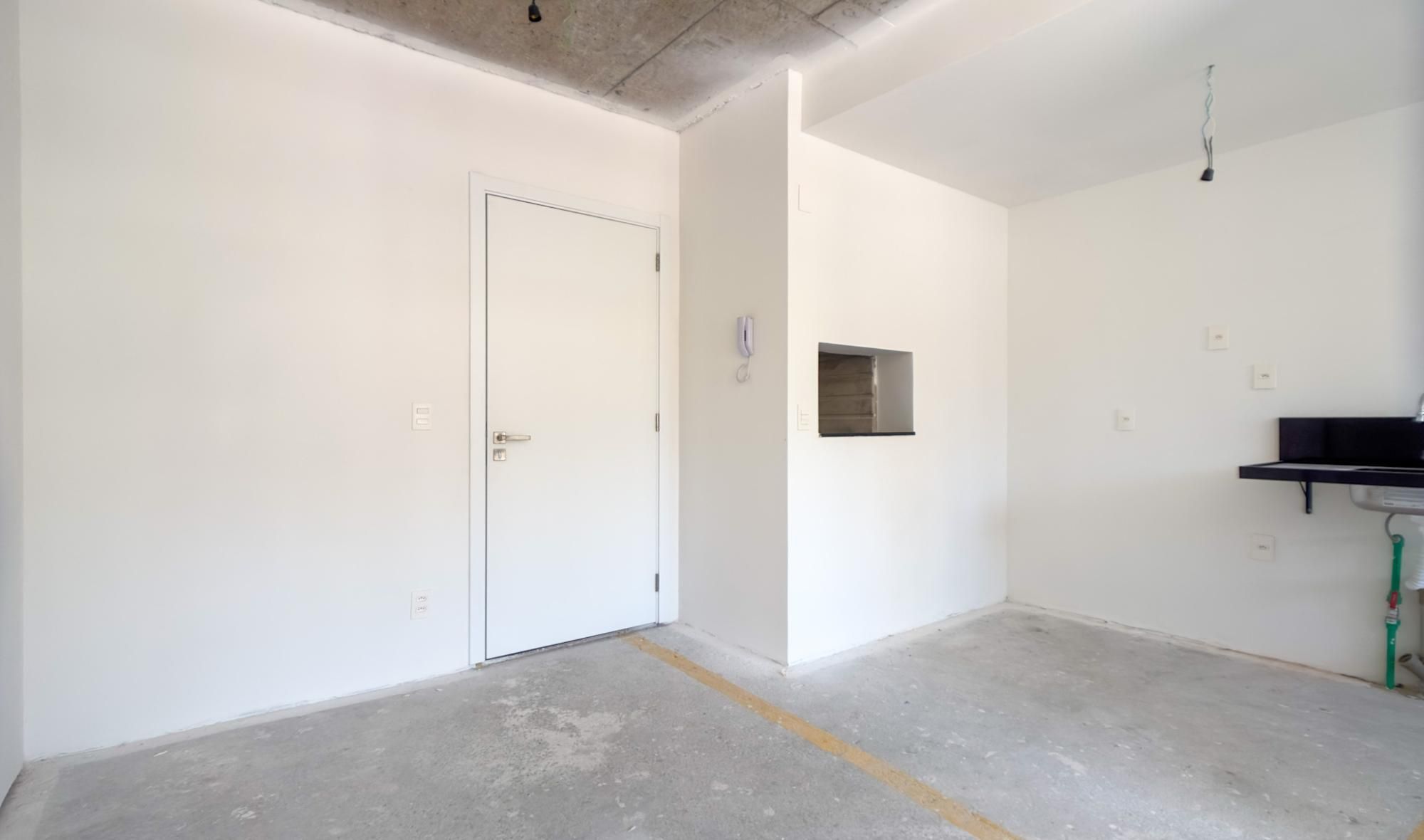 Apartamento Novo de 2 Dormitórios e garagem na Cidade Baixa