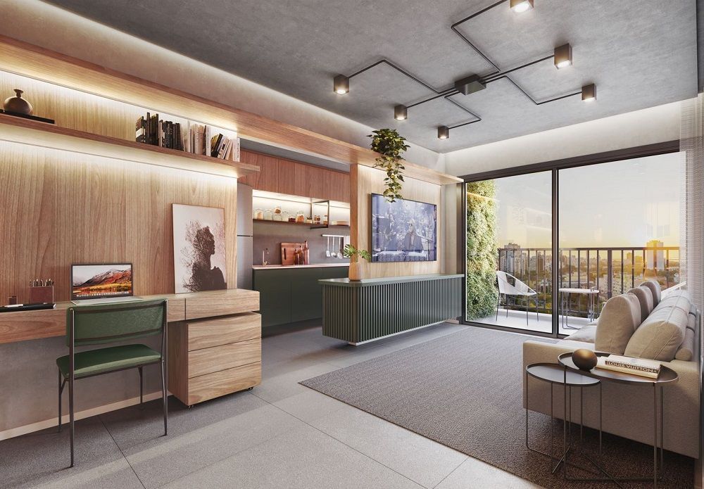 APARTAMENTO NOVO DE 1 DORMITORIO NA CIDADE BAIXA, PORTO ELEGRE