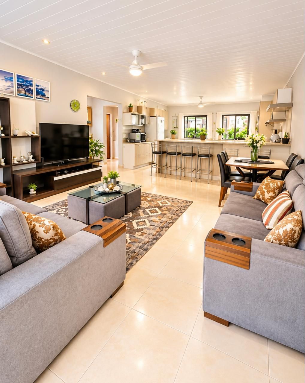 Casa Espaçosa com Pátio e 4 Vagas no Partenon.