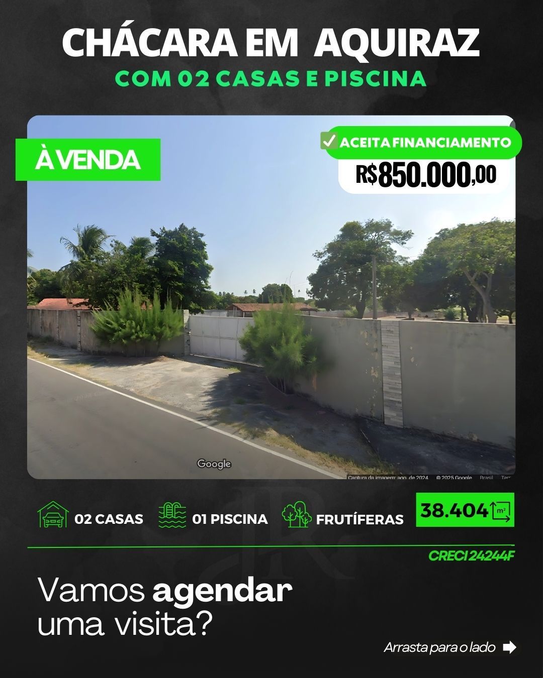 Casa de 3 quartos, 1000m² no bairro Zona Rural, em Aquiraz | Eu Corretor