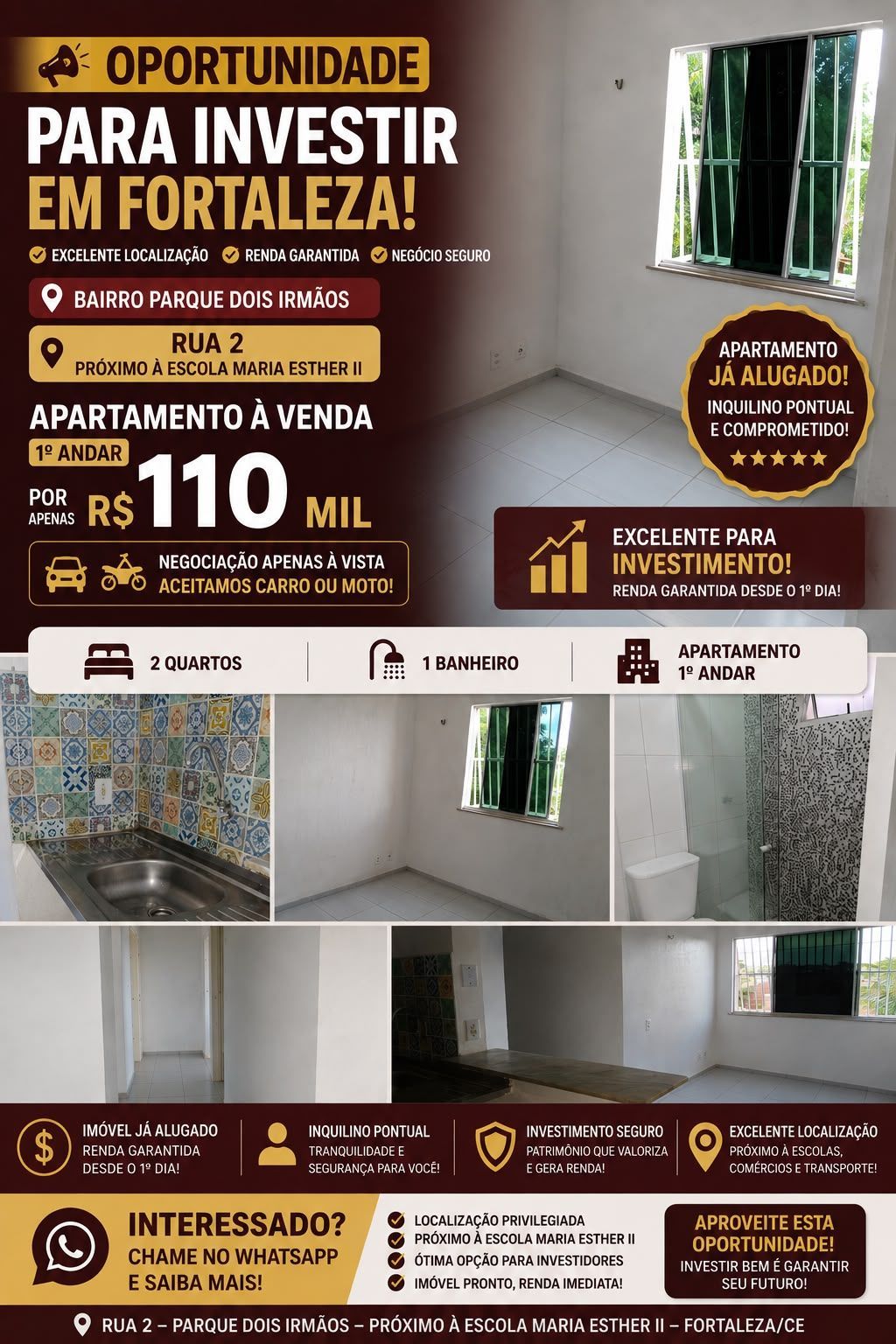 Apartamento, 2 quartos, 44 m² - Foto 1