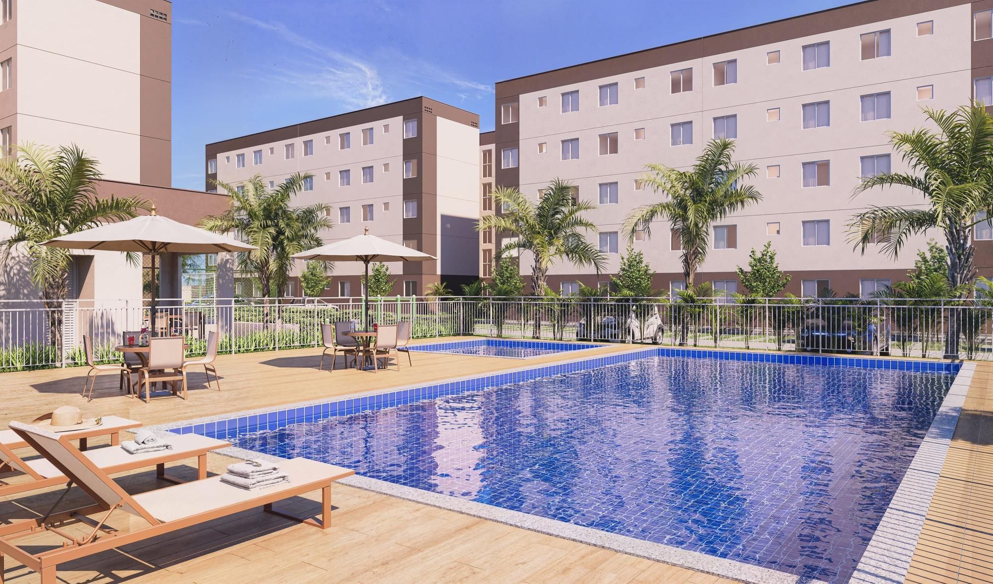 Apartamento de 2 quartos, 40m² no bairro Mangabeira, em Eusébio | Eu Corretor
