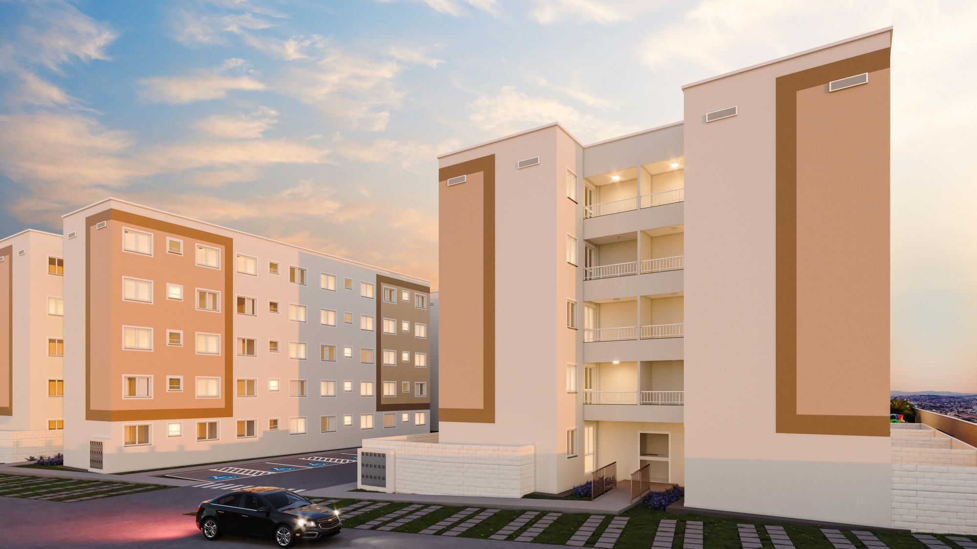 Apartamento de 2 quartos, 41m² no bairro Centro, em Eusébio | Eu Corretor