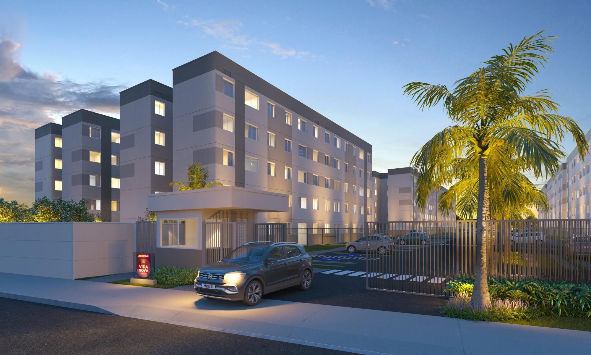 Apartamento de 2 quartos, 38m² no bairro Padre Julio Maria, em Caucaia | Eu Corretor