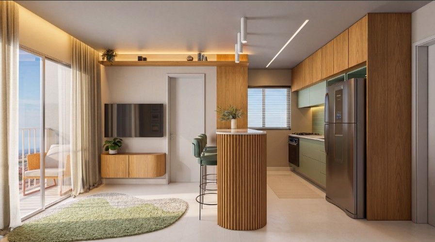 Apartamento, 2 quartos, 42 m² - Foto 3