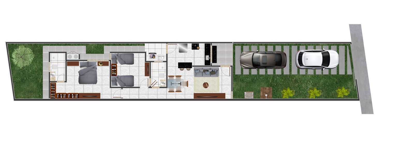 Casa, 2 quartos, 71 m² - Foto 9