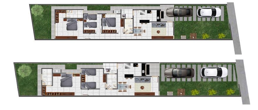 Casa, 2 quartos, 71 m² - Foto 7