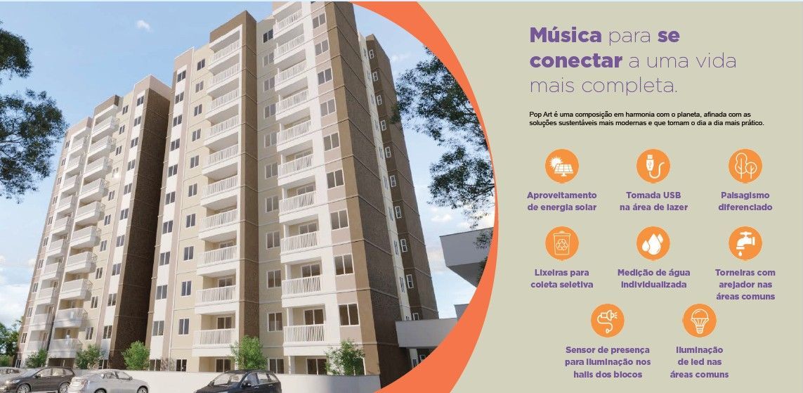Apartamento de 2 quartos, 45m² no bairro encantada, em Eusébio | Eu Corretor