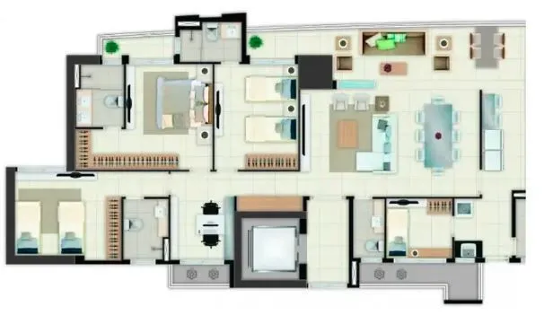 Apartamento, 3 quartos, 154 m² - Foto 13