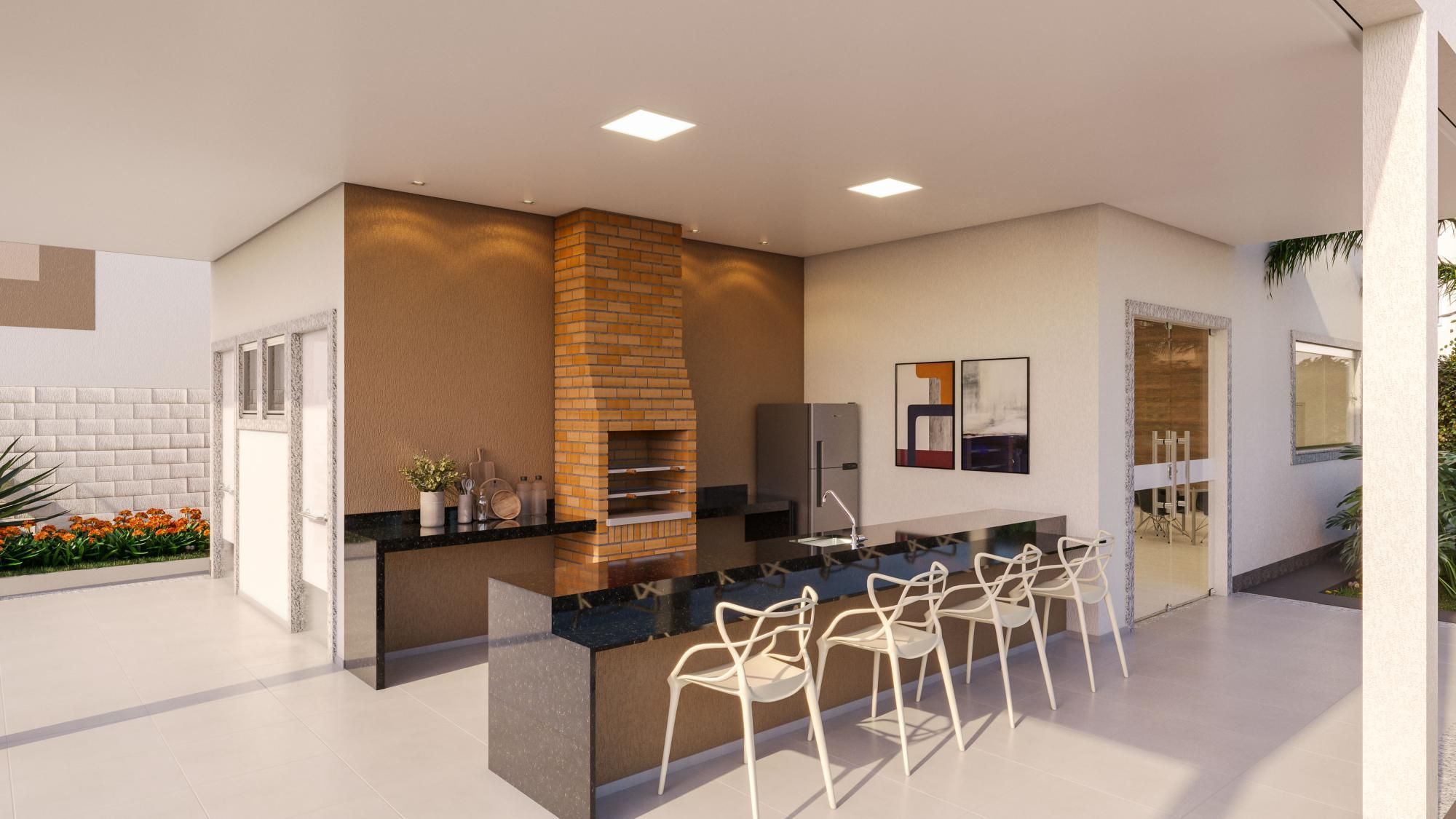 Apartamento de 2 quartos, 41m² no bairro Centro, em Eusébio | Eu Corretor