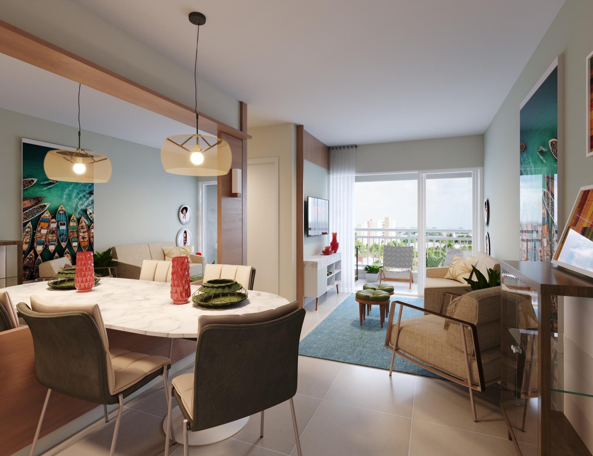 Apartamento de 3 quartos, 59m² no bairro Jacarecanga, em Fortaleza | Eu Corretor