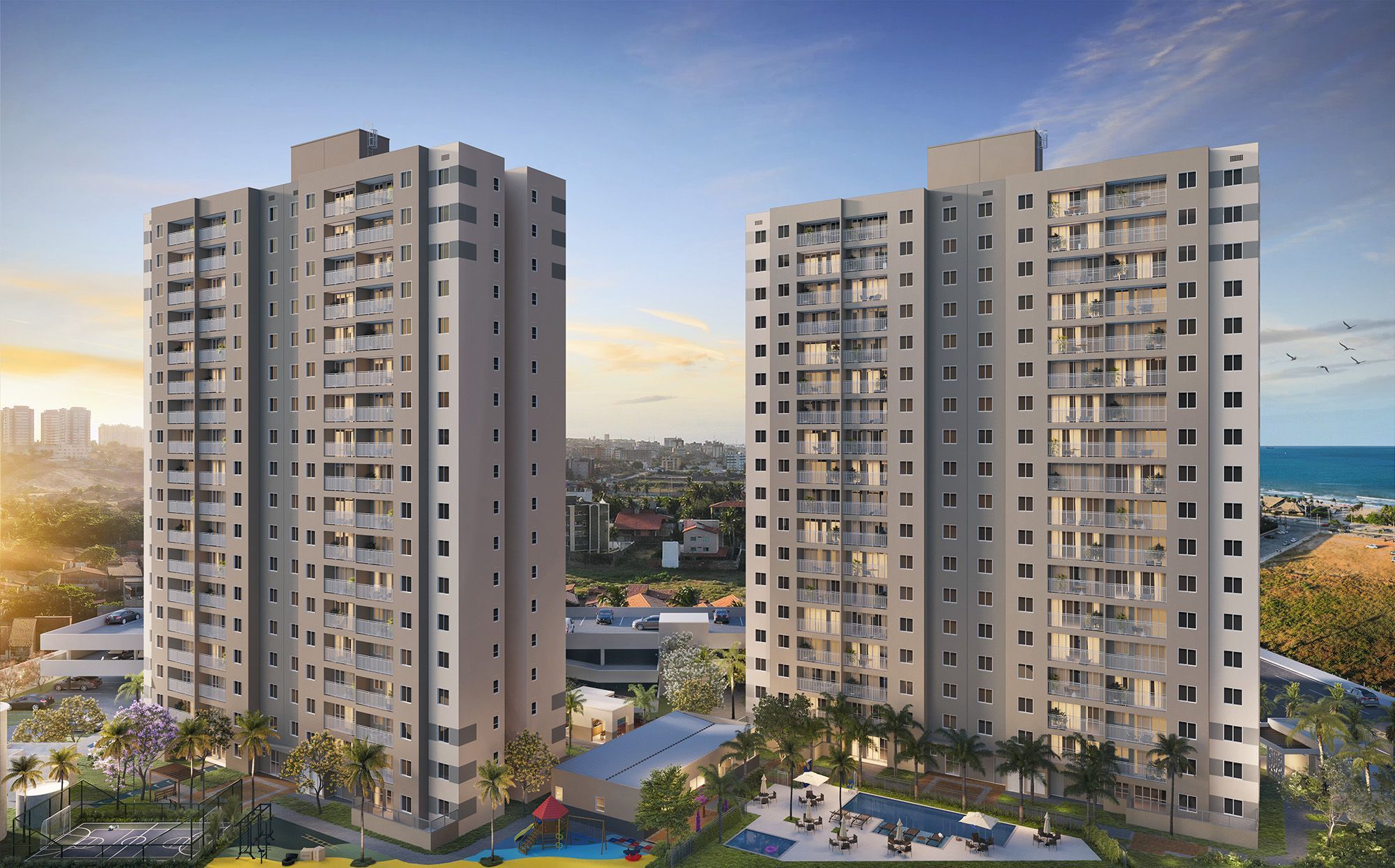 Apartamento de 2 quartos, 48m² no bairro Praia do Futuro II, em Fortaleza | Eu Corretor