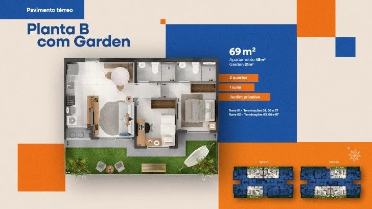 Apartamento, 2 quartos, 50 m² - Foto 21