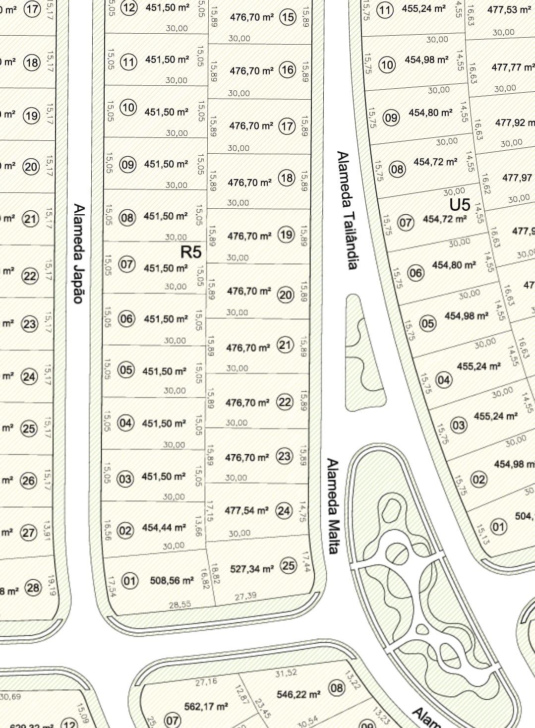 Lote/Terreno de 476m² no bairro Cidade Alpha, em Eusébio | Eu Corretor