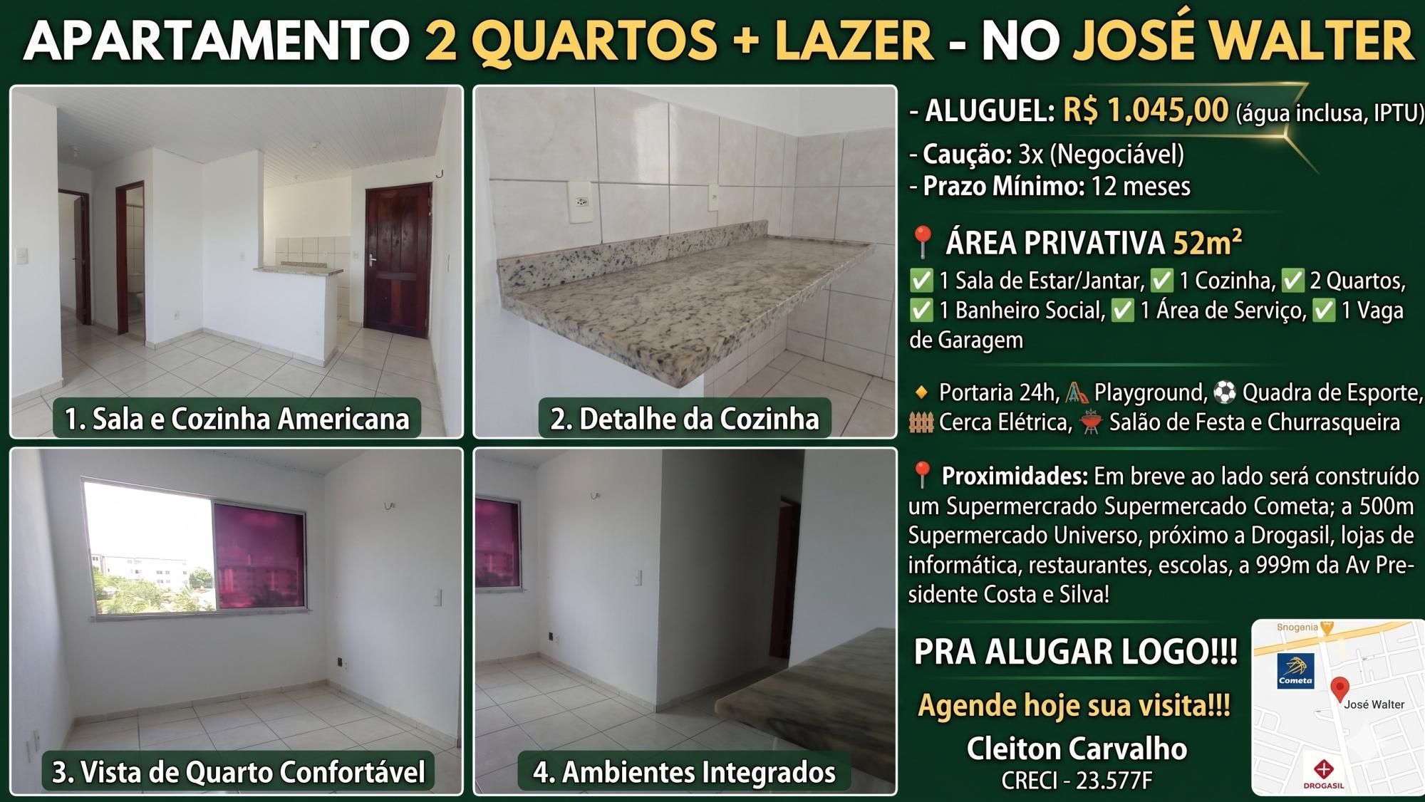 Apartamento, 2 quartos, 50 m² - Foto 1