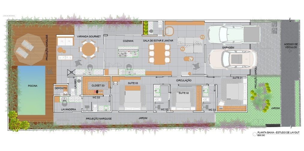 Casa de Condomínio, 3 quartos - Foto 11
