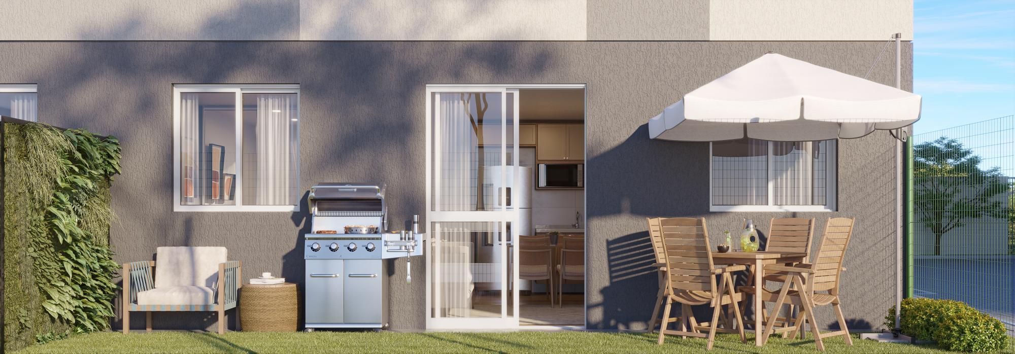 Apartamento de 2 quartos, 36m² no bairro Sapiranga-Coité, em Fortaleza | Eu Corretor