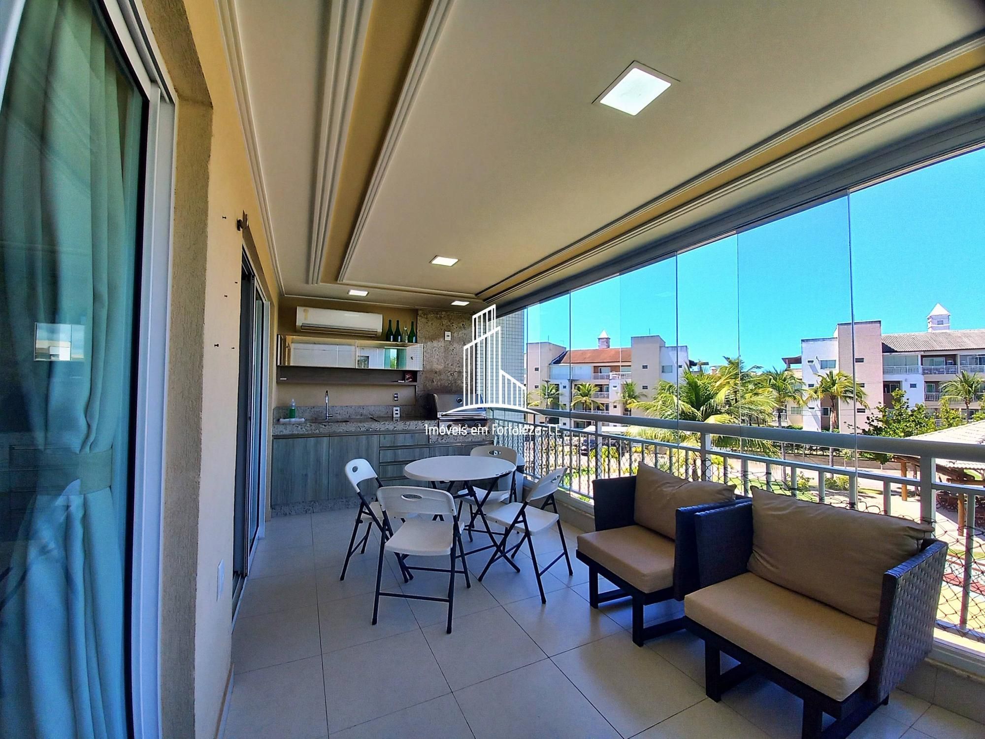 Apartamento de 3 quartos, 115m² no bairro Porto das Dunas, em Aquiraz | Eu Corretor