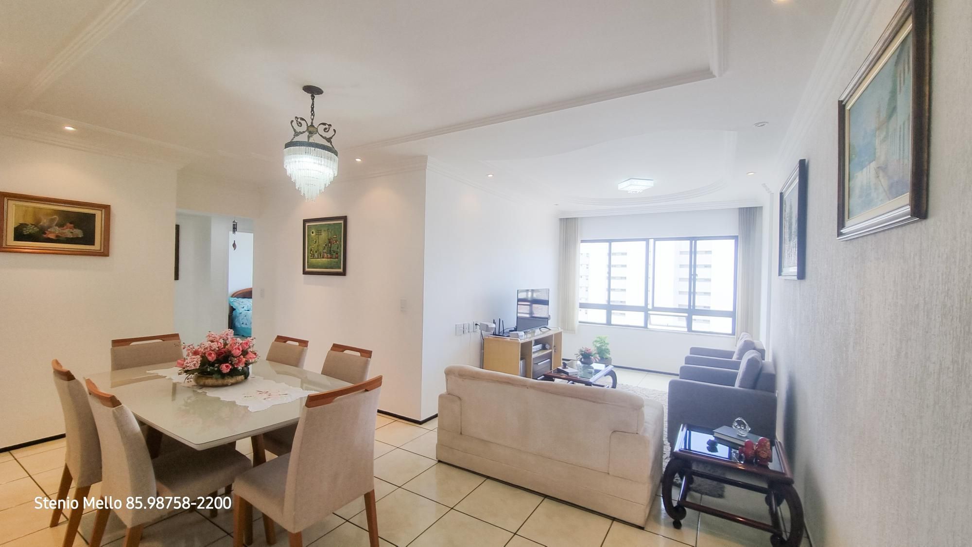 Apartamento de 3 quartos, 107m² no bairro Cocó, em Fortaleza | Eu Corretor