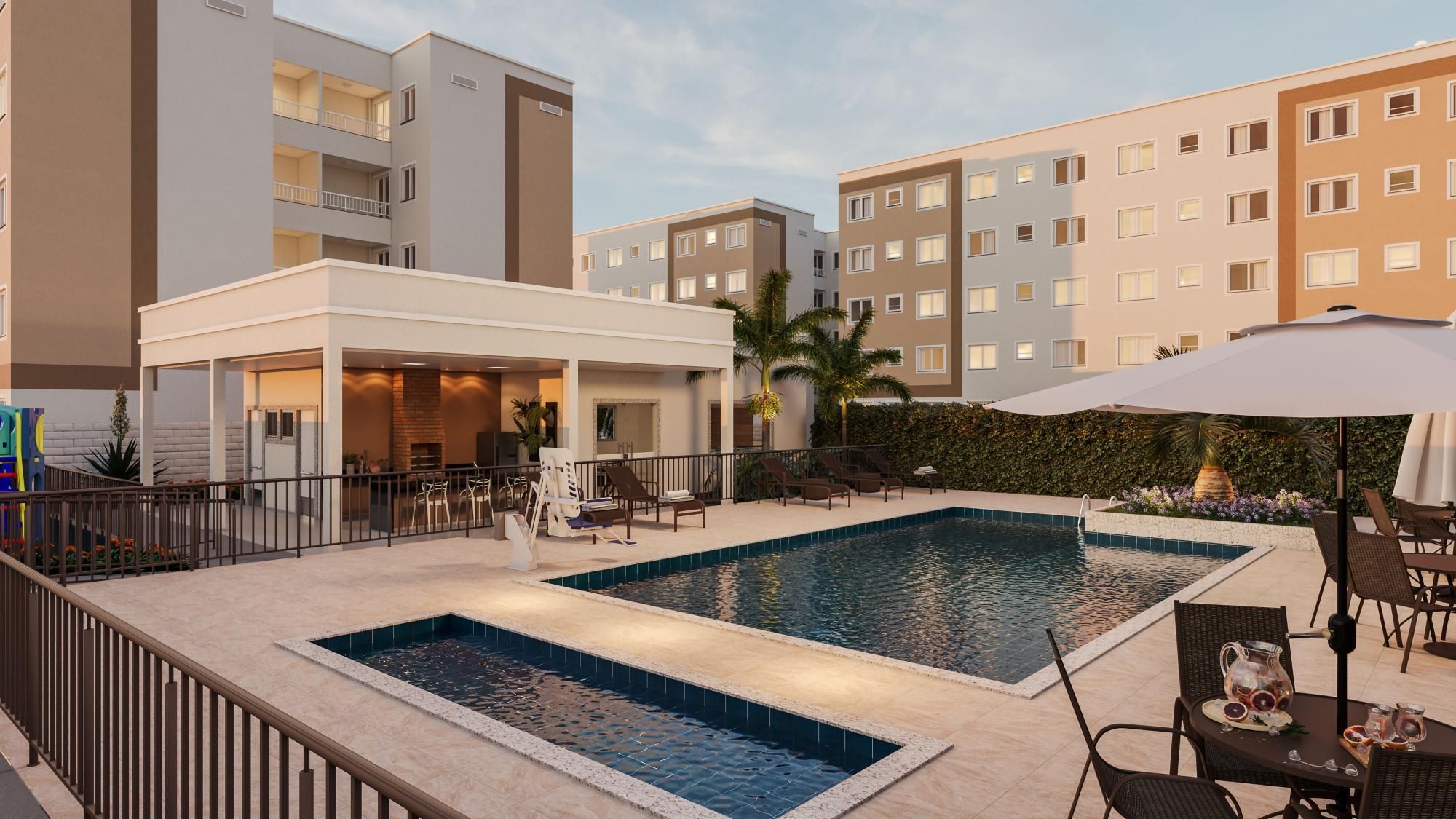 Apartamento de 2 quartos, 41m² no bairro Centro, em Eusébio | Eu Corretor