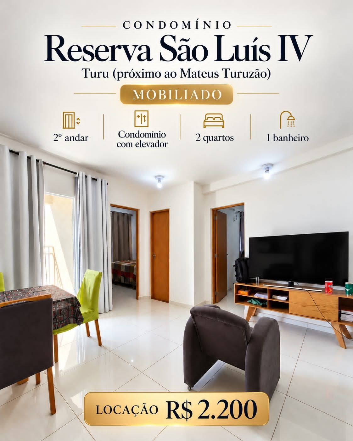 Apartamento, 2 quartos, 56 m² - Foto 2
