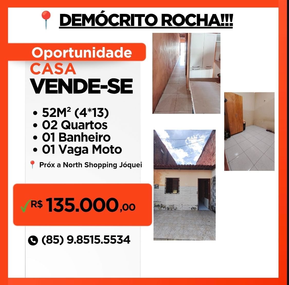 Casa, 2 quartos, 60 m² - Foto 1