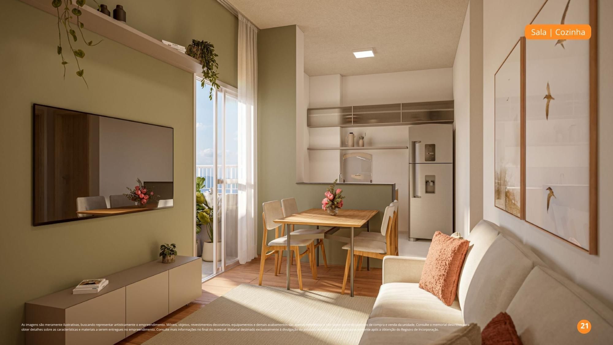 Apartamento à venda com 2 quartos, 41m² - Foto 7