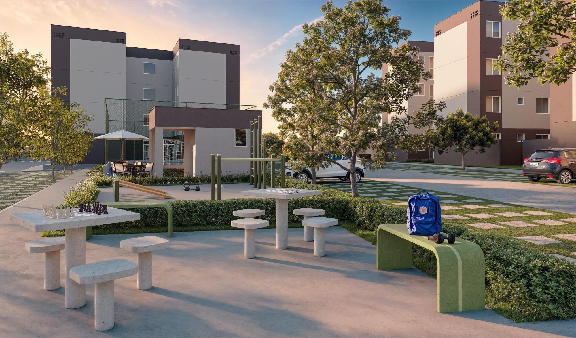 Apartamento de 2 quartos, 38m² no bairro Pajuçara, em Maracanaú | Eu Corretor