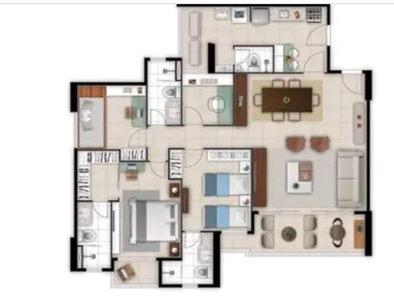 Apartamento, 3 quartos, 107 m² - Foto 15