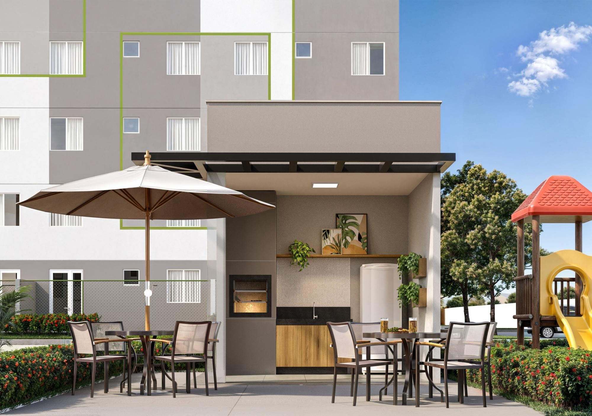 Apartamento de 2 quartos, 38m² no bairro Parque Santa Maria, em Fortaleza | Eu Corretor