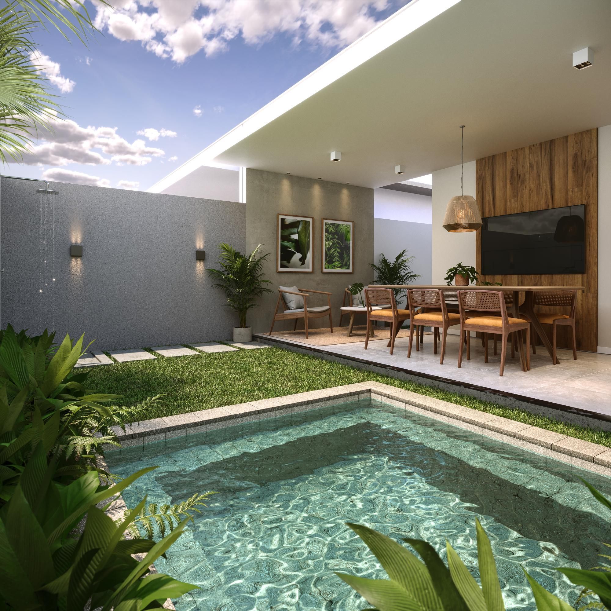 Casa de Condomínio de 3 quartos, 85m² no bairro Tapuio, em Eusébio | Eu Corretor