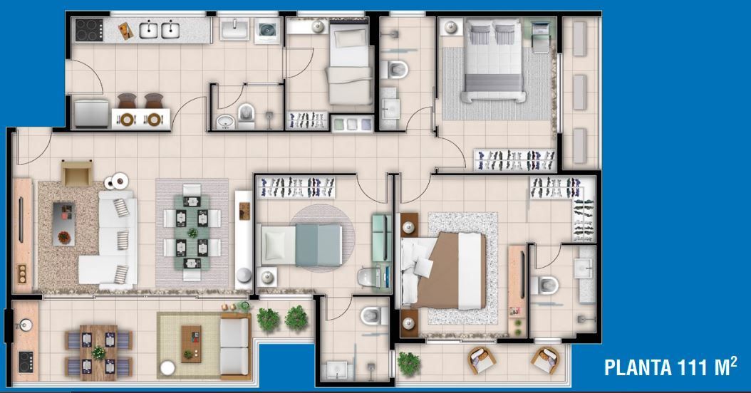 Apartamento, 3 quartos, 111 m² - Foto 19