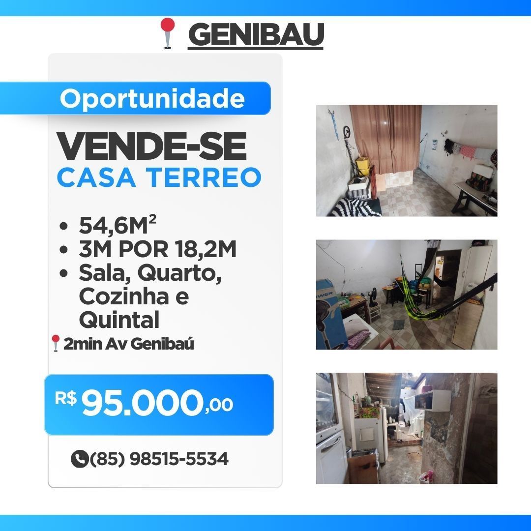 Casa, 1 quarto, 54 m² - Foto 1