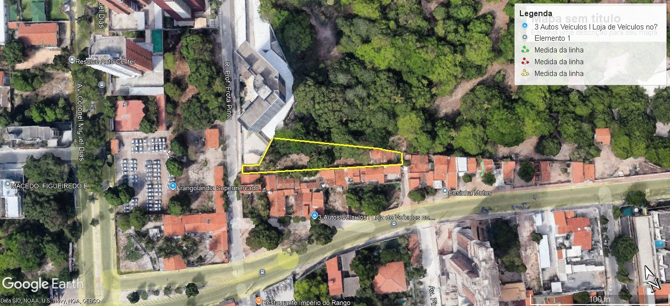Lote/Terreno de 929m² no bairro Engenheiro Luciano Cavalcante, em Fortaleza | Eu Corretor
