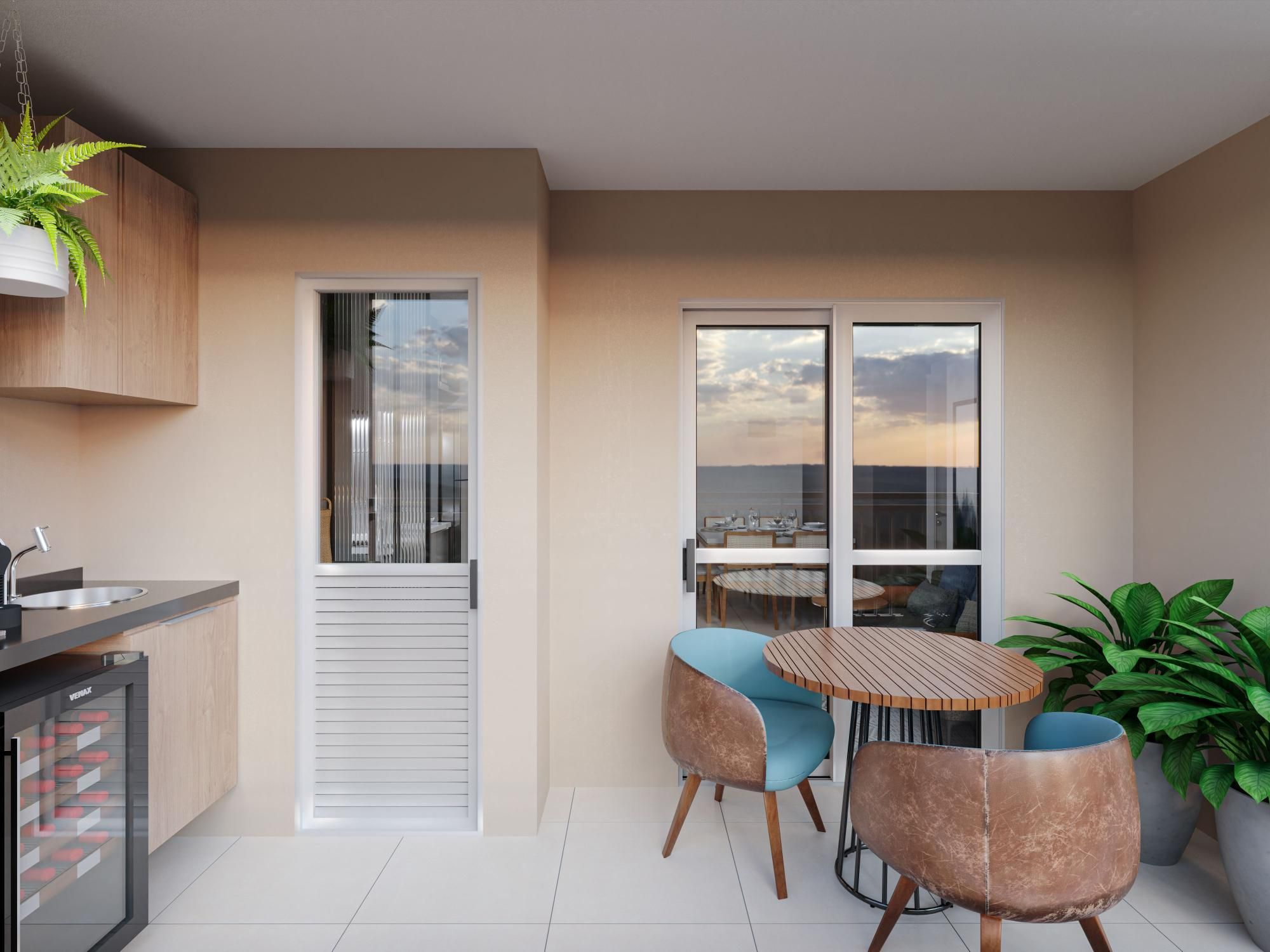 Apartamento de 2 quartos, 45m² no bairro encantada, em Eusébio | Eu Corretor