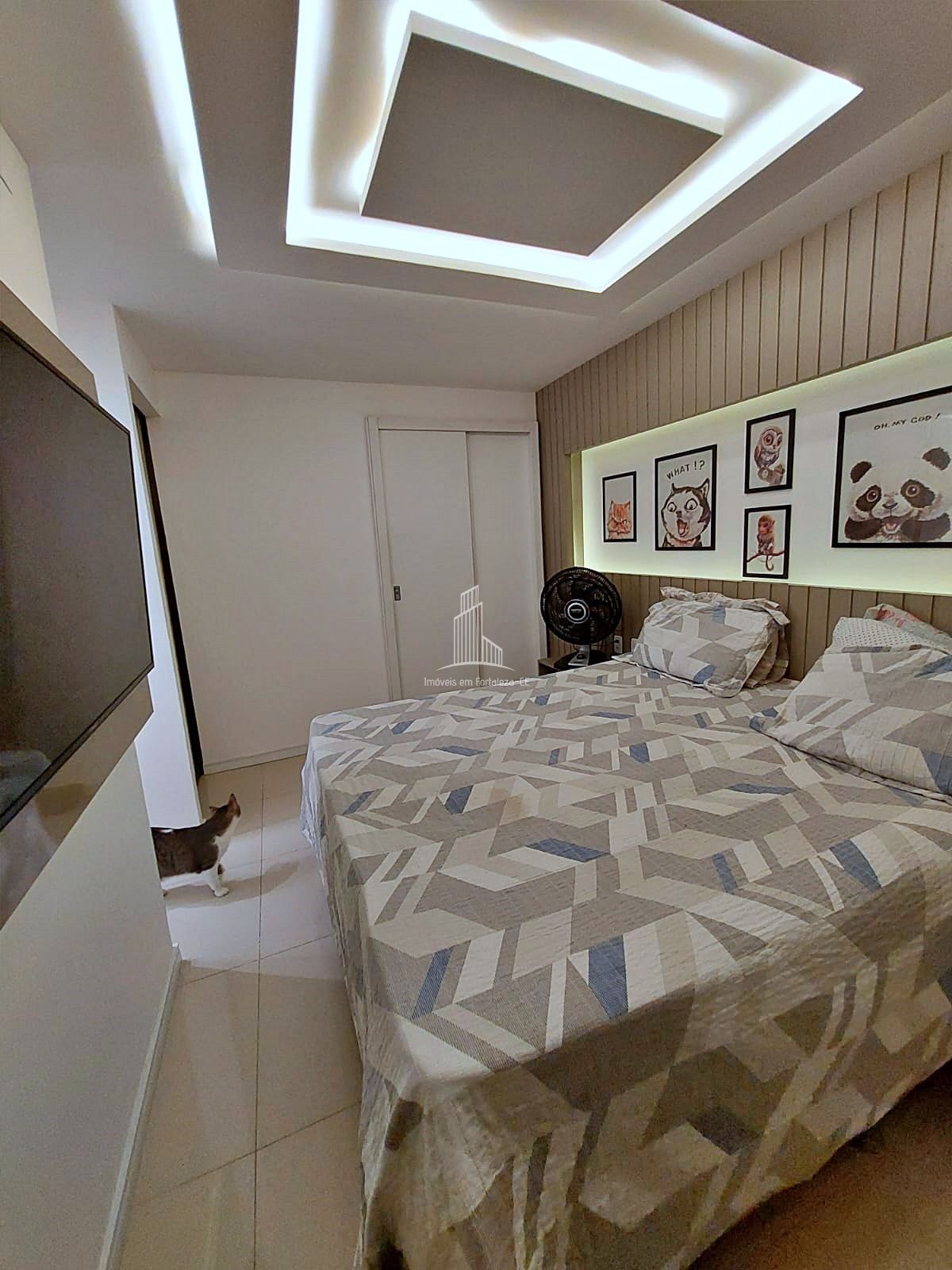 Apartamento de 3 quartos, 74m² no bairro Engenheiro Luciano Cavalcante, em Fortaleza | Eu Corretor
