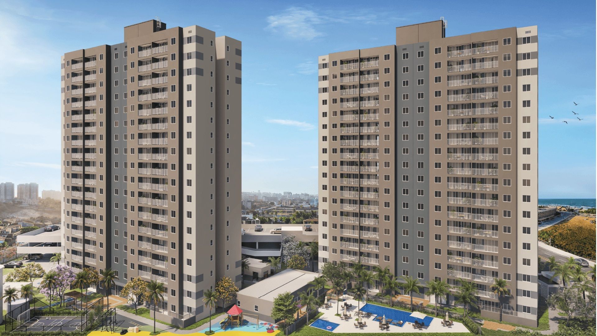 Apartamento de 2 quartos, 48m² no bairro Praia do Futuro II, em Fortaleza | Eu Corretor